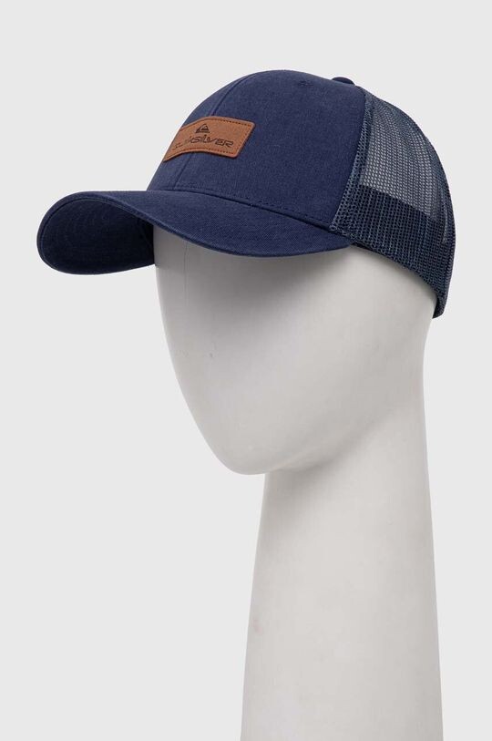 

Бейсболка Quiksilver, темно-синий, Серый