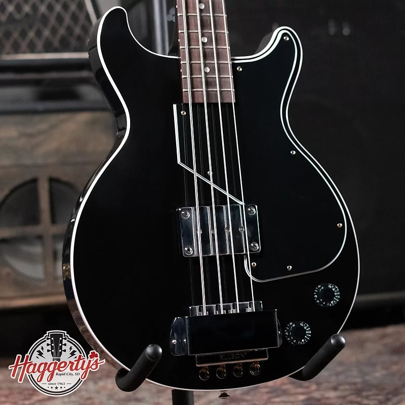 Басс гитара Gibson Custom Shop Gene Simmons EB-0 Bass - Ebony with Hardshell Case #66 of 100