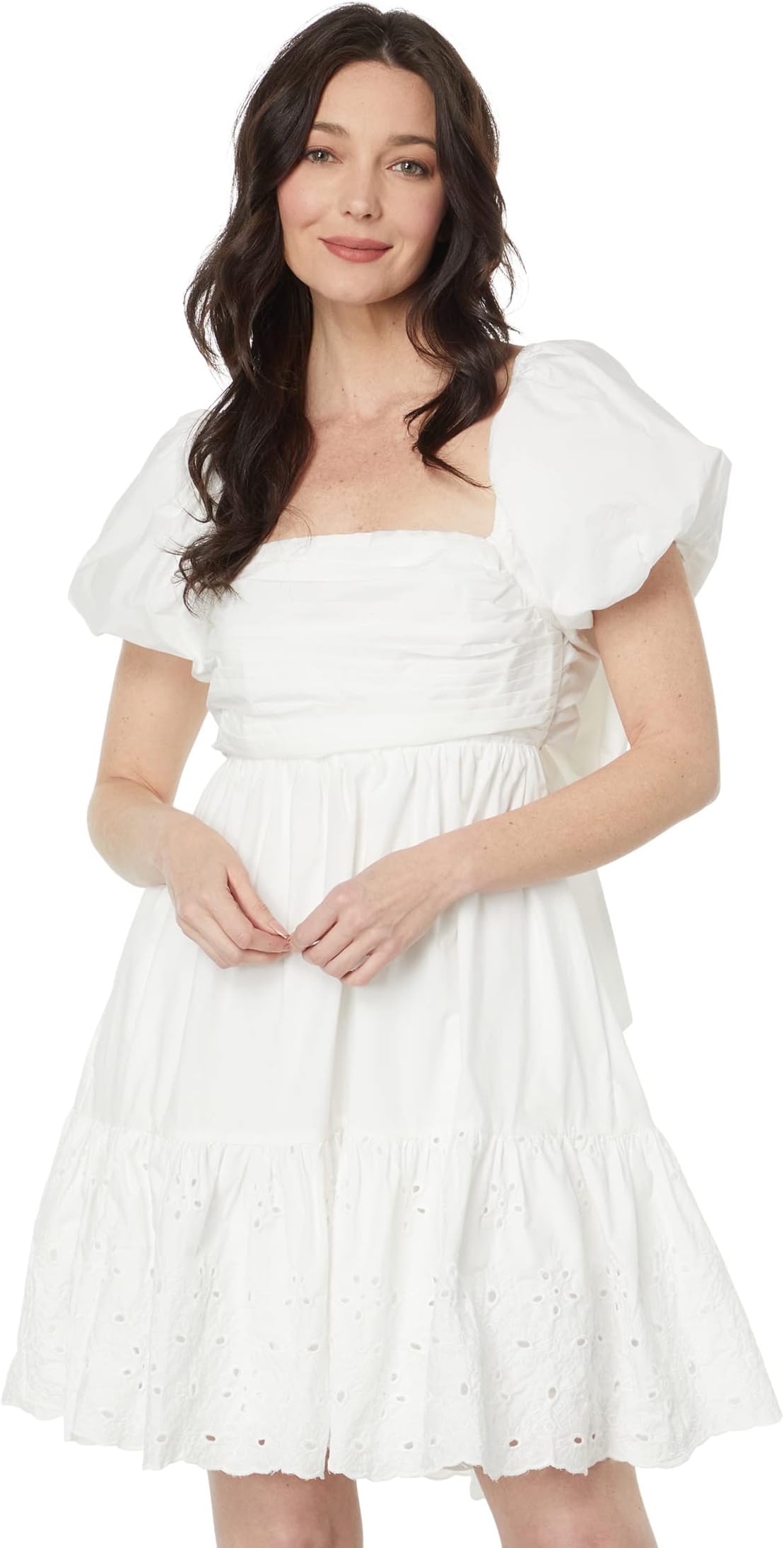 Мини-платье Джульетта en saison, цвет Off-White мини платье arabella en saison цвет navy blush