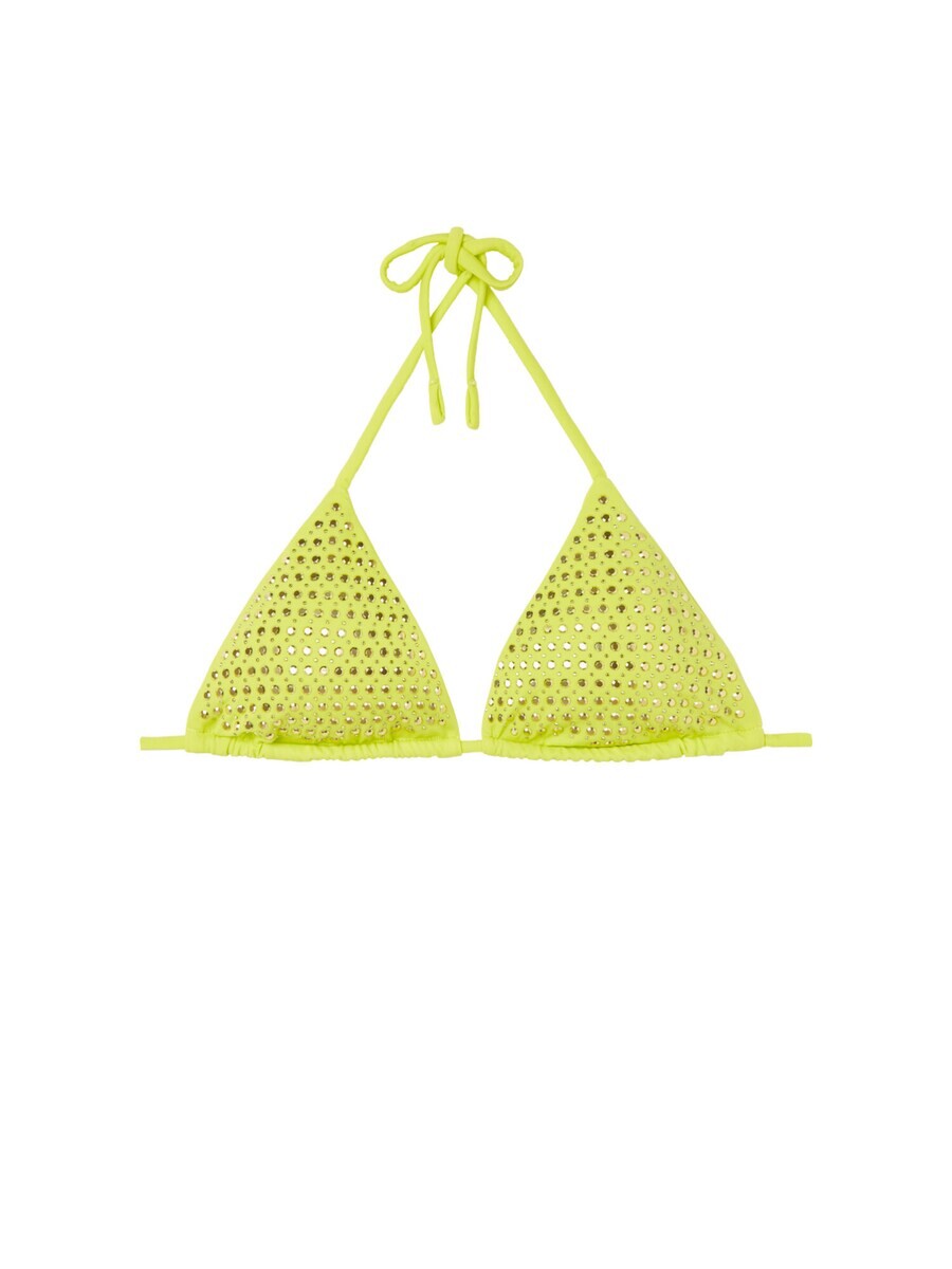 

Топ бикини Calzedonia, цвет Neon Yellow