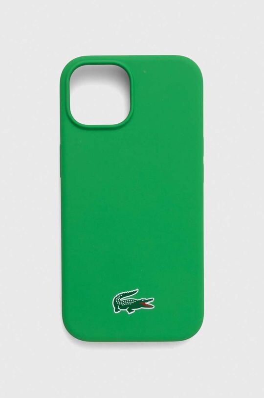 

Чехол для телефона iPhone 15 6.1 Lacoste, зеленый