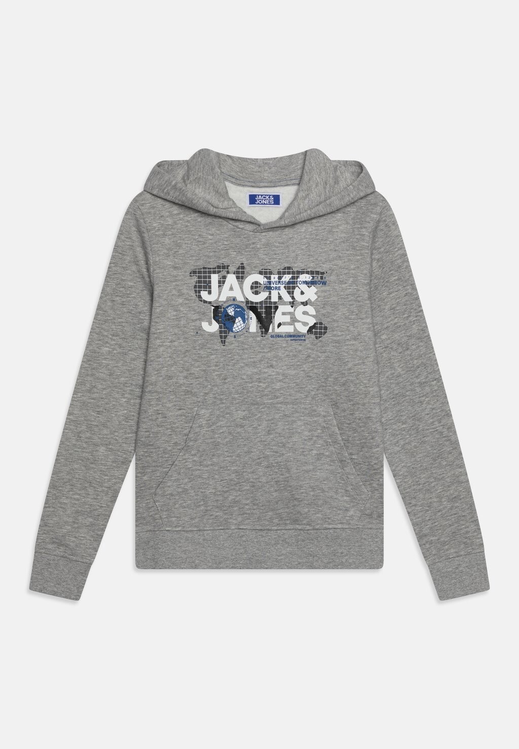 

Толстовка JCODUST HOOD Jack & Jones Junior, светло-серый пестрый