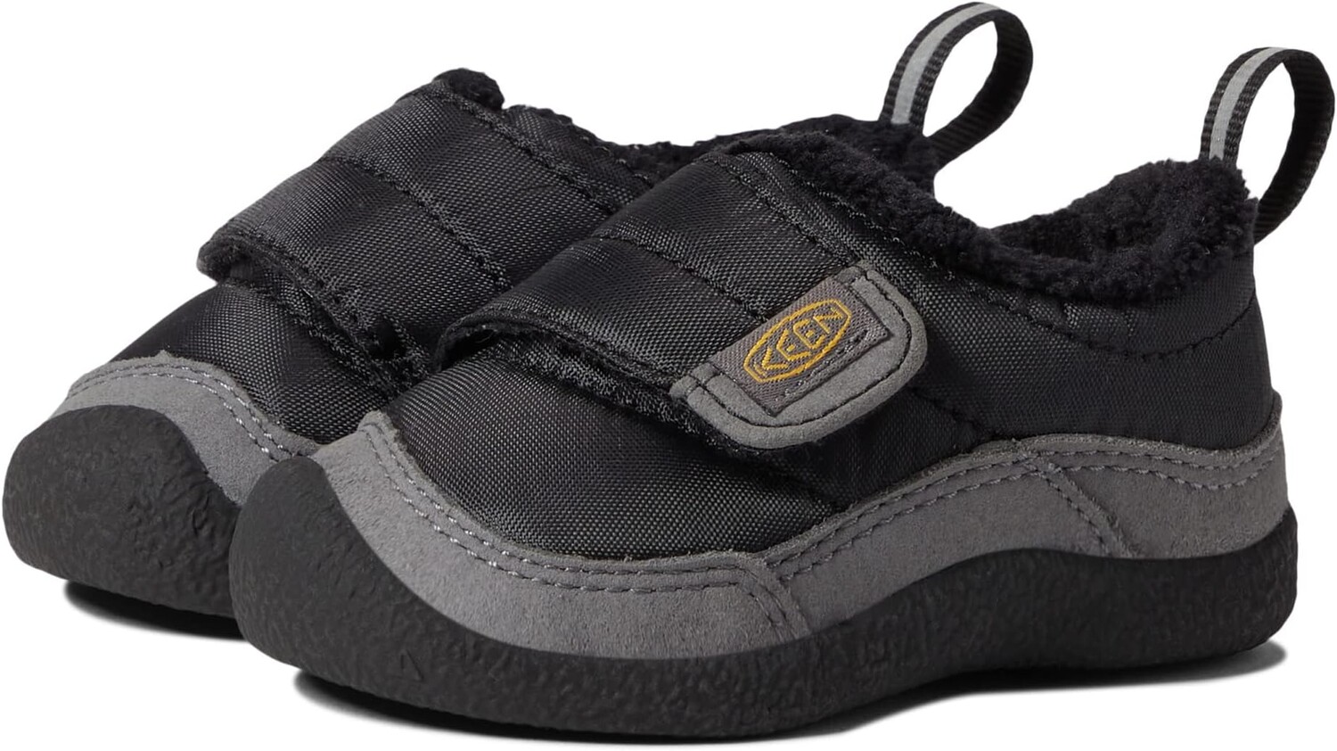 

Тапочки Howser Low Wrap KEEN, цвет Black/Steel Grey