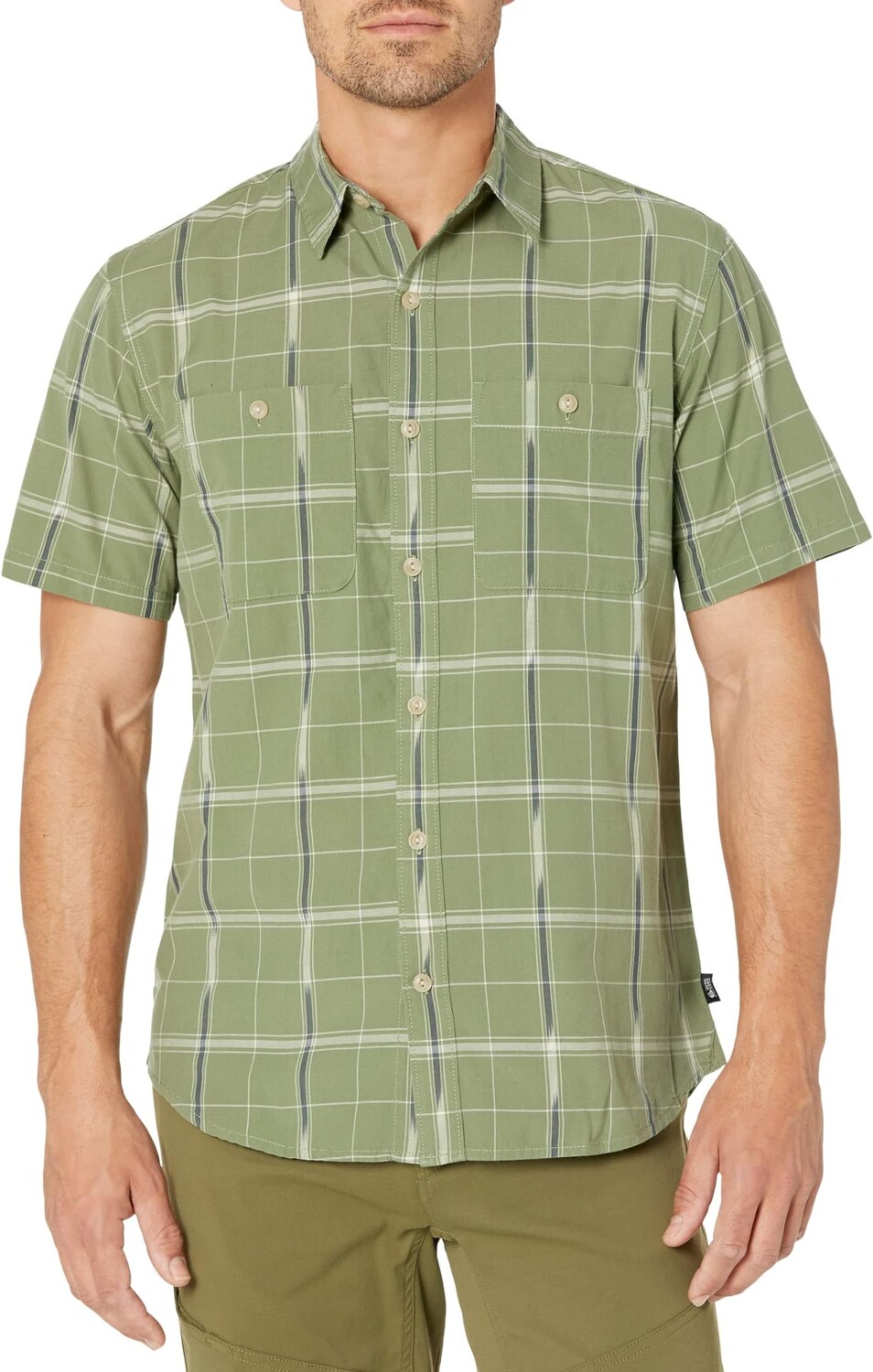 

Рубашка с коротким рукавом Grove Hide Out Mountain Hardwear, цвет Field Windowpane Ikat