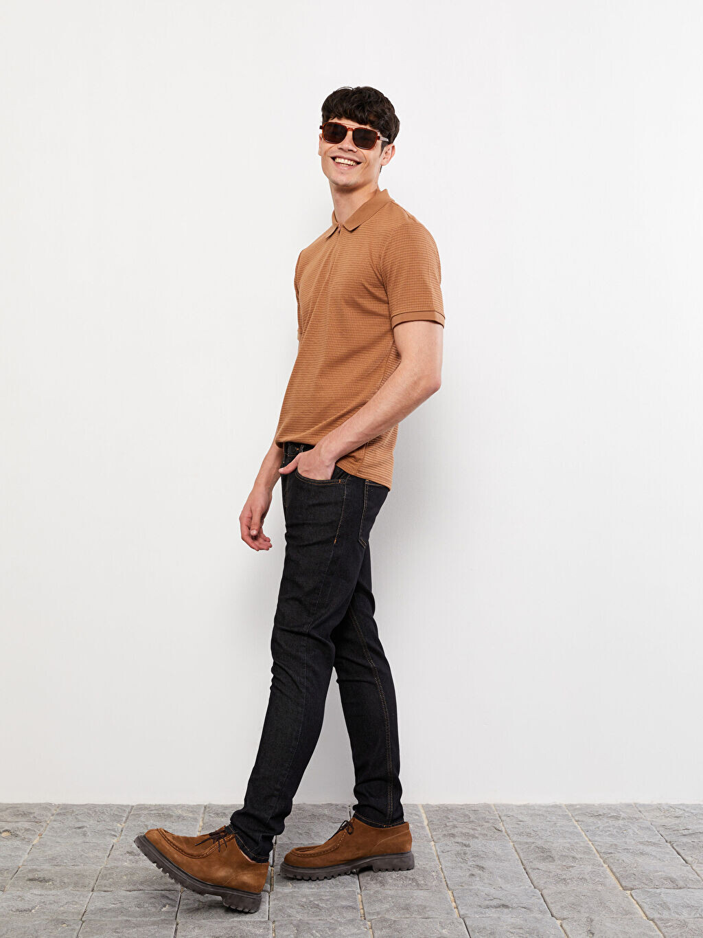 

Мужские джинсовые брюки 750 Slim Fit LCW Eco