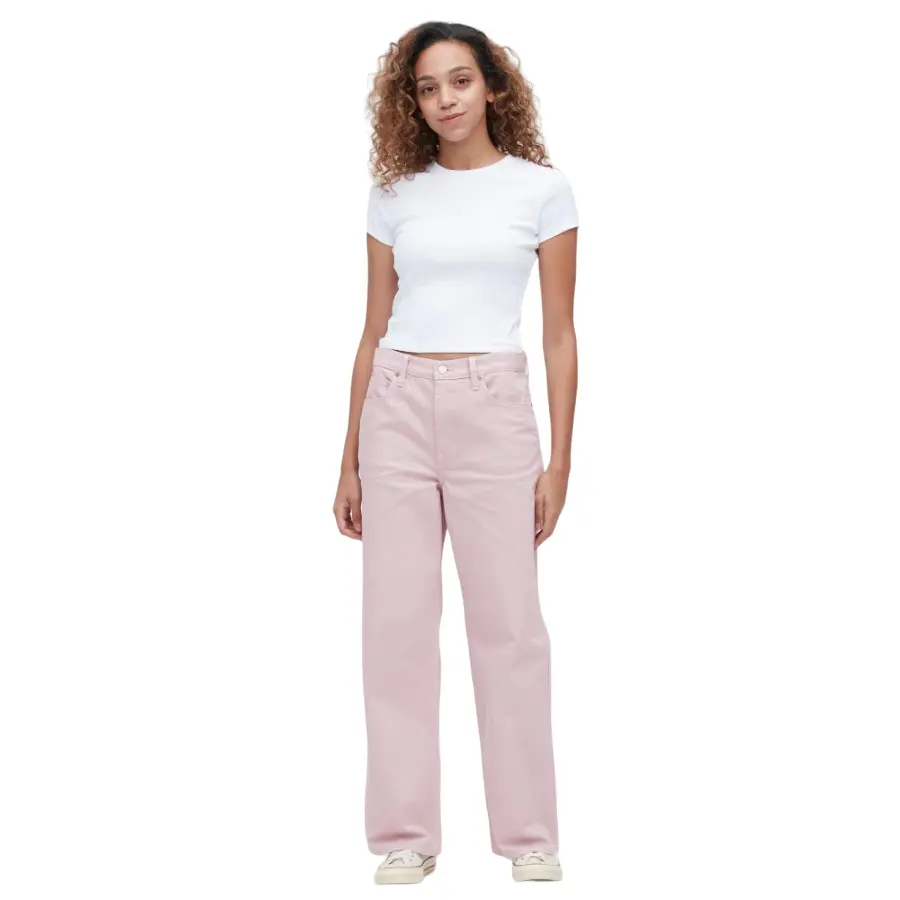 

Джинсы Uniqlo Baggy, розовый