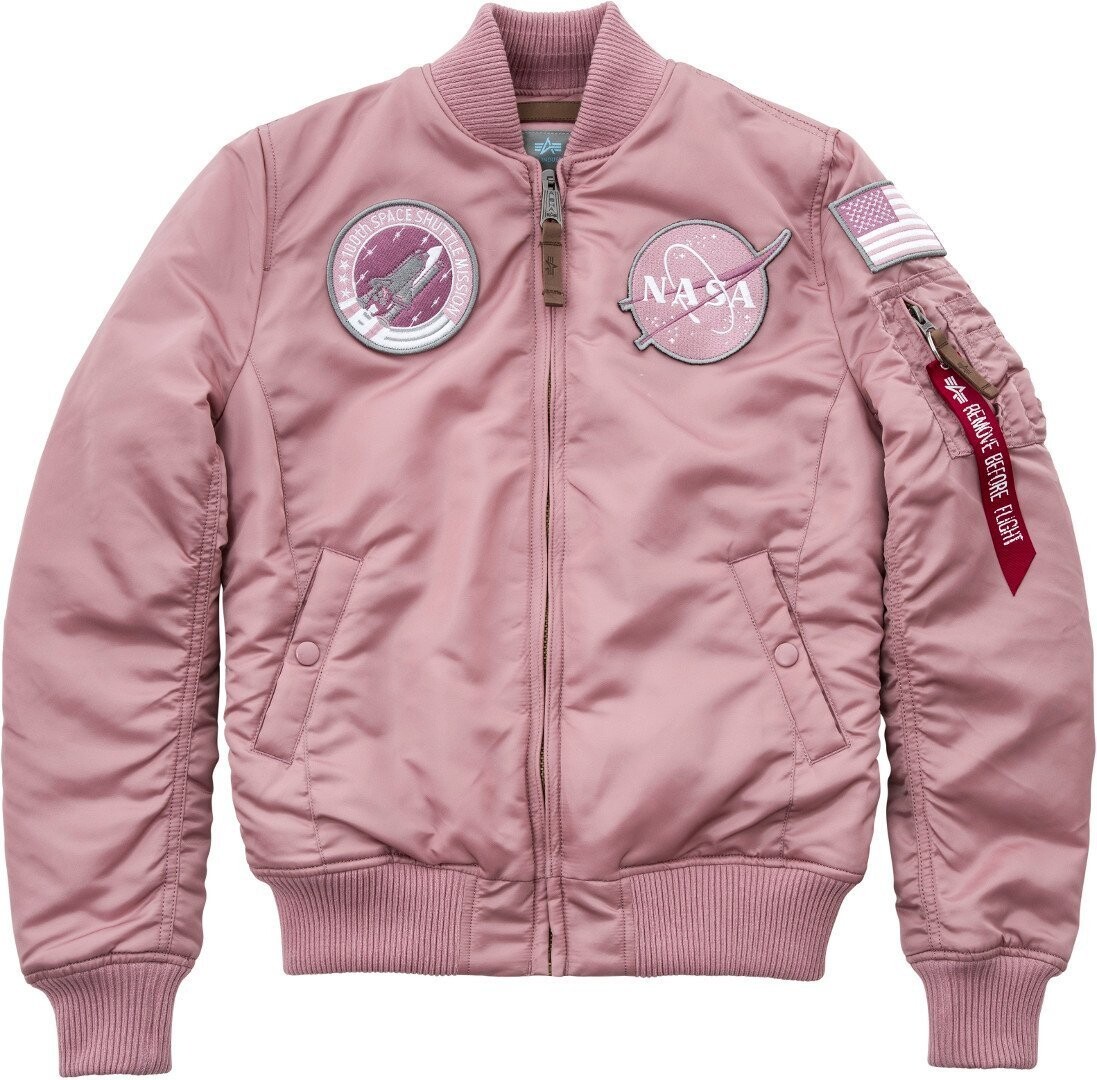

Куртка Alpha Industries MA-1 VF NASA женская, розовая