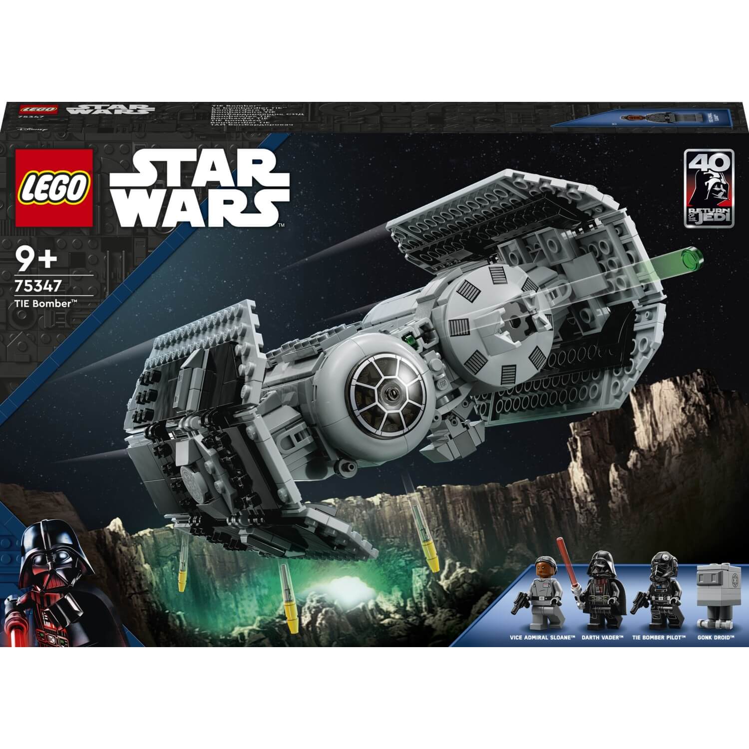 Конструктор Lego 75347 Star Wars Бомбардировщик СИД, 625 деталей конструктор бомбардировщик сид 625 деталей совместимый co star wars 75347