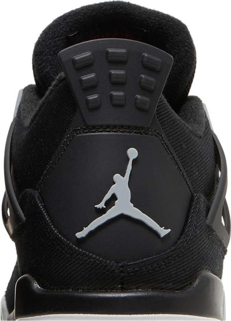 Air Jordan 4 Retro SE GS Black Canvas