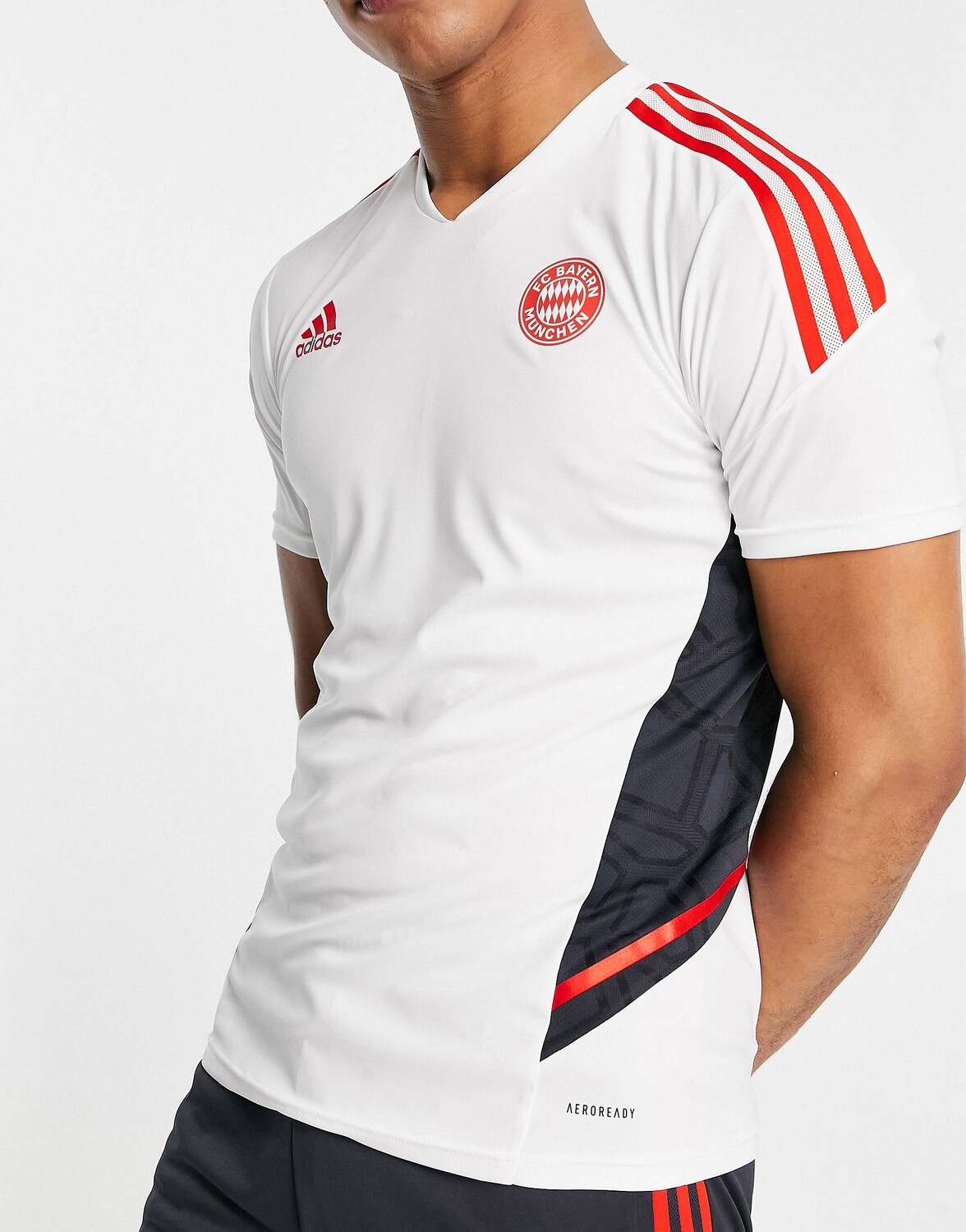 

Белая тренировочная футболка adidas Football FC Bayern Munich 2022/23