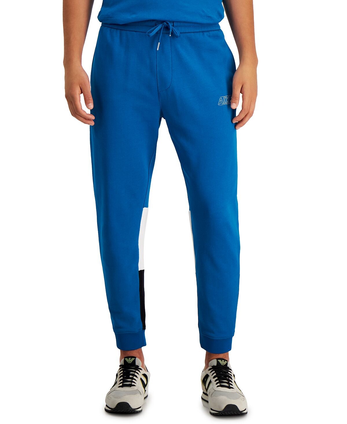

Мужские джоггеры с цветными блоками, созданные для macy's A|X Armani Exchange, мульти