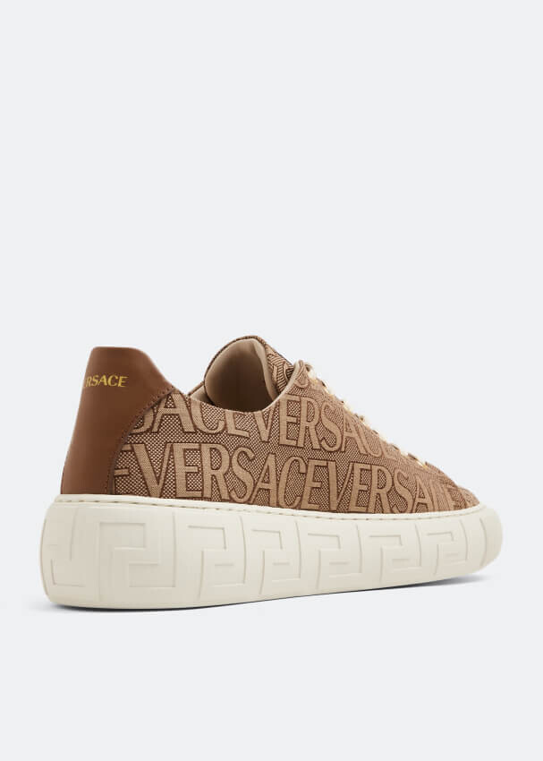 

Кроссовки Versace Versace Allover, коричневый