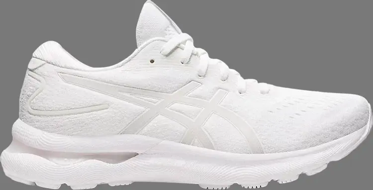 

Кроссовки wmns gel nimbus 24 'triple white' Asics, белый