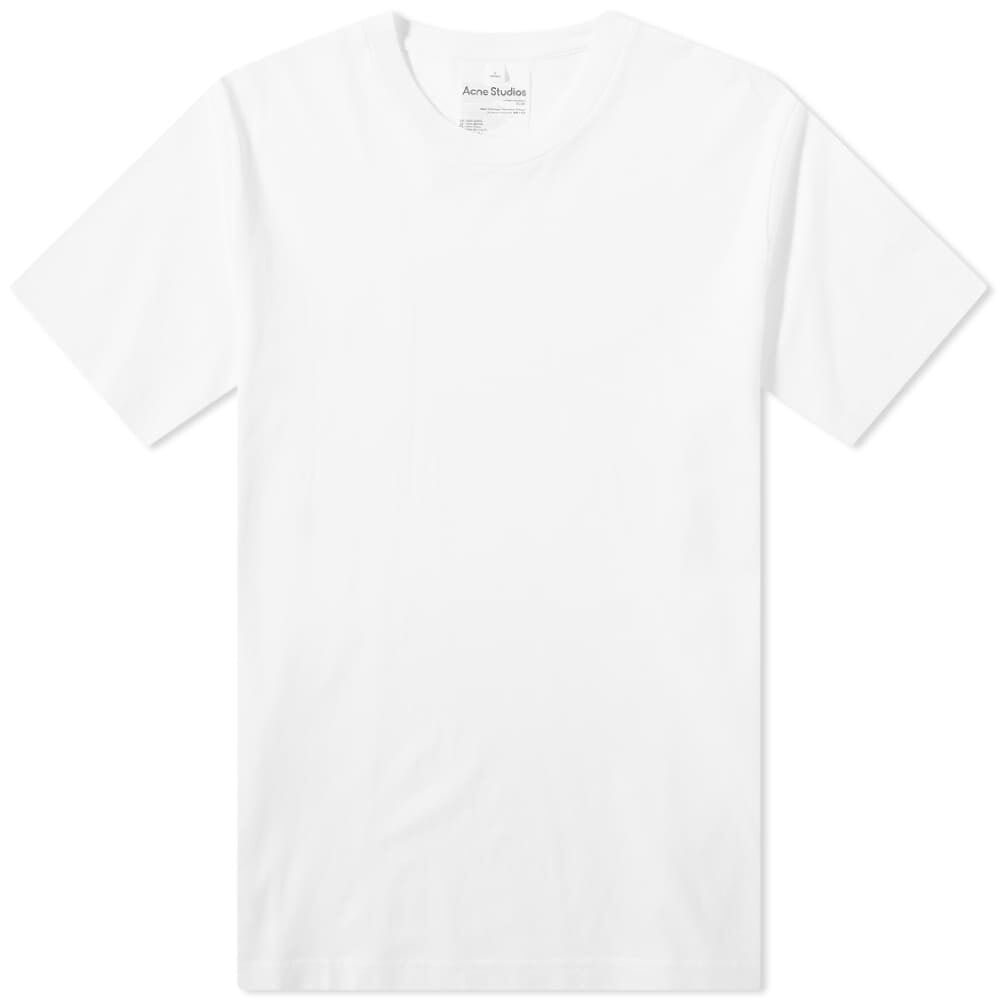 

Футболка Acne Studios Everrick Pink Label Tee, Белый