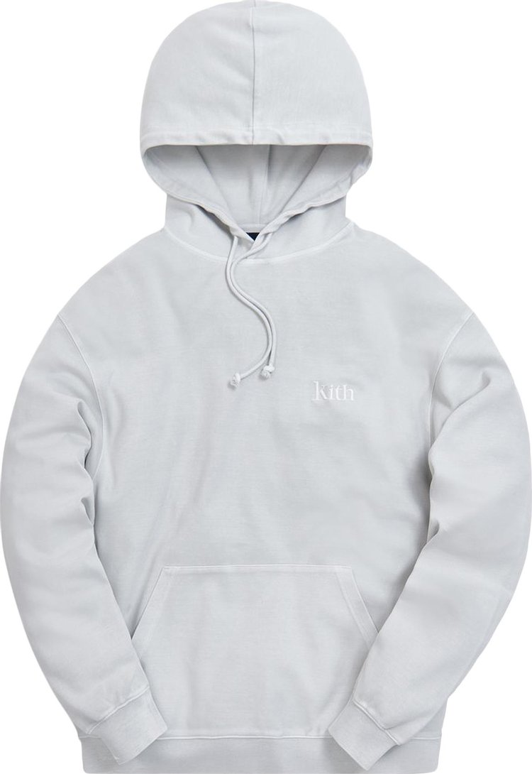 Худи Kith Williams III Crystal Wash Hoodie 'Oyster Mushroom', серый - фото