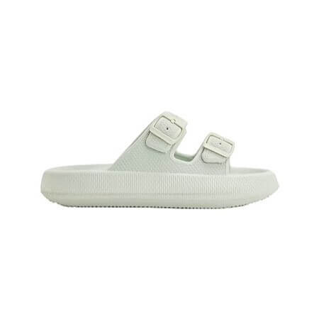 

Сандалии 8 by Yoox Rubber Double Strap Slides, светло-зеленый
