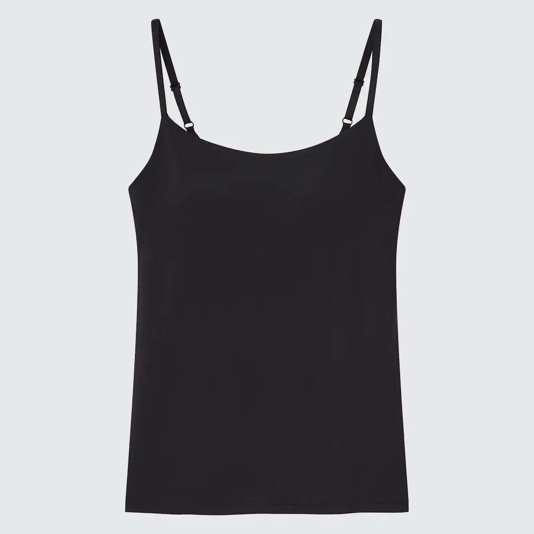 

Майка-бюстгальтер Uniqlo Airism Camisole, чёрный