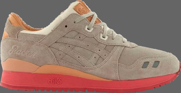 Кроссовки packer shoes x gel lyte 3 'dirty buck' Asics, загар dirty dirty shoes net red ins super fire casual shoes 2021 all match leather star shoes white shoes super star women