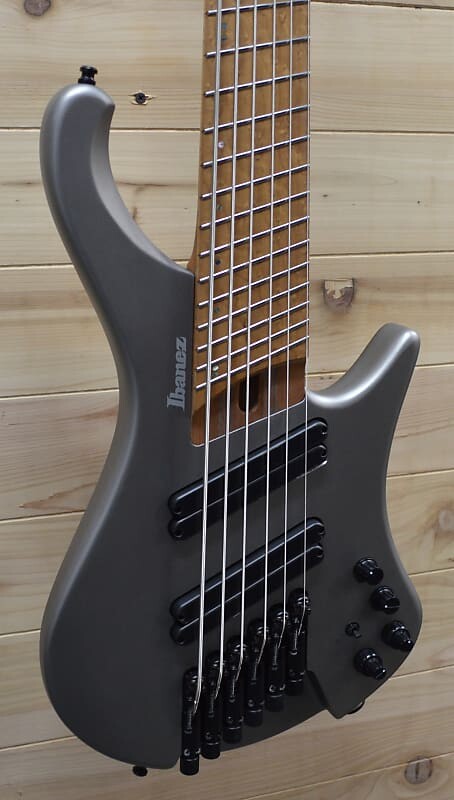 

Новая бас-гитара Ibanez EHB1006MS Metallic Grey Matte с мягким чехлом