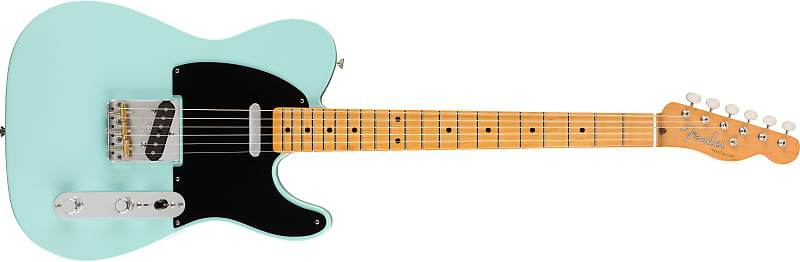 Fender Vintera '50s Telecaster Modified, кленовый гриф, цвет Daphne Blue — MX22134915