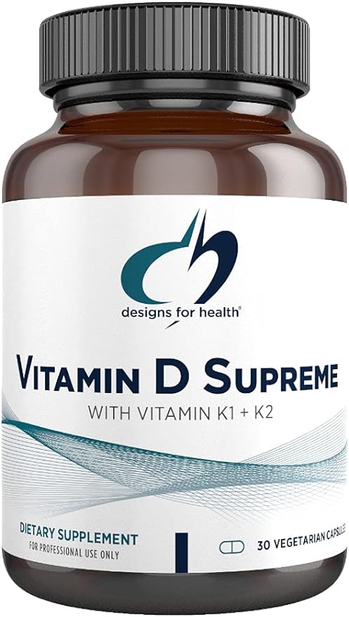 Витамин D Supreme — витамин D 5000 МЕ с 2000 мкг витамина К, 30 капсул