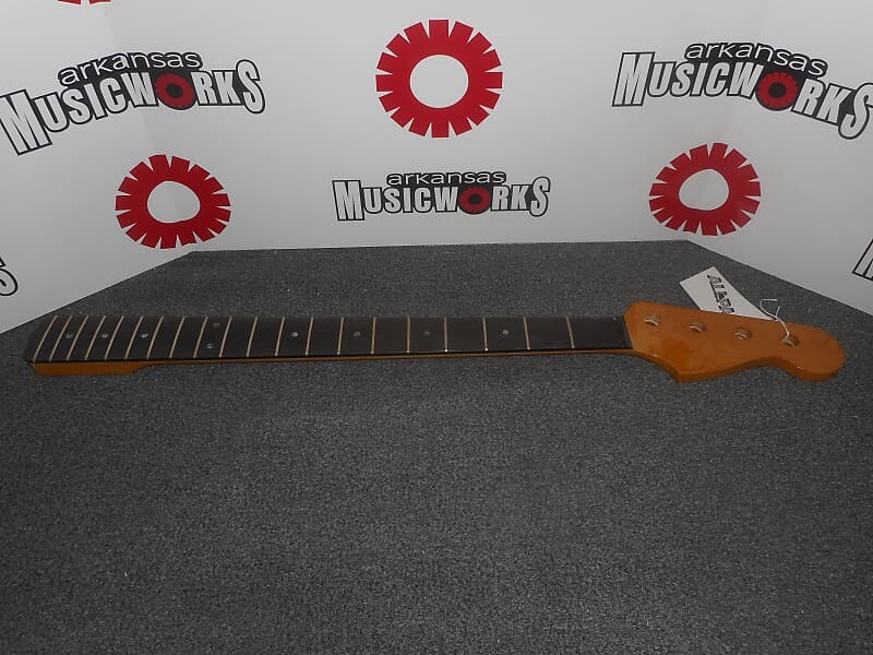 

Allparts Fender Licensed Neck For Precision Bass, 20 ладов, винтажная тонированная отделка - #PEF