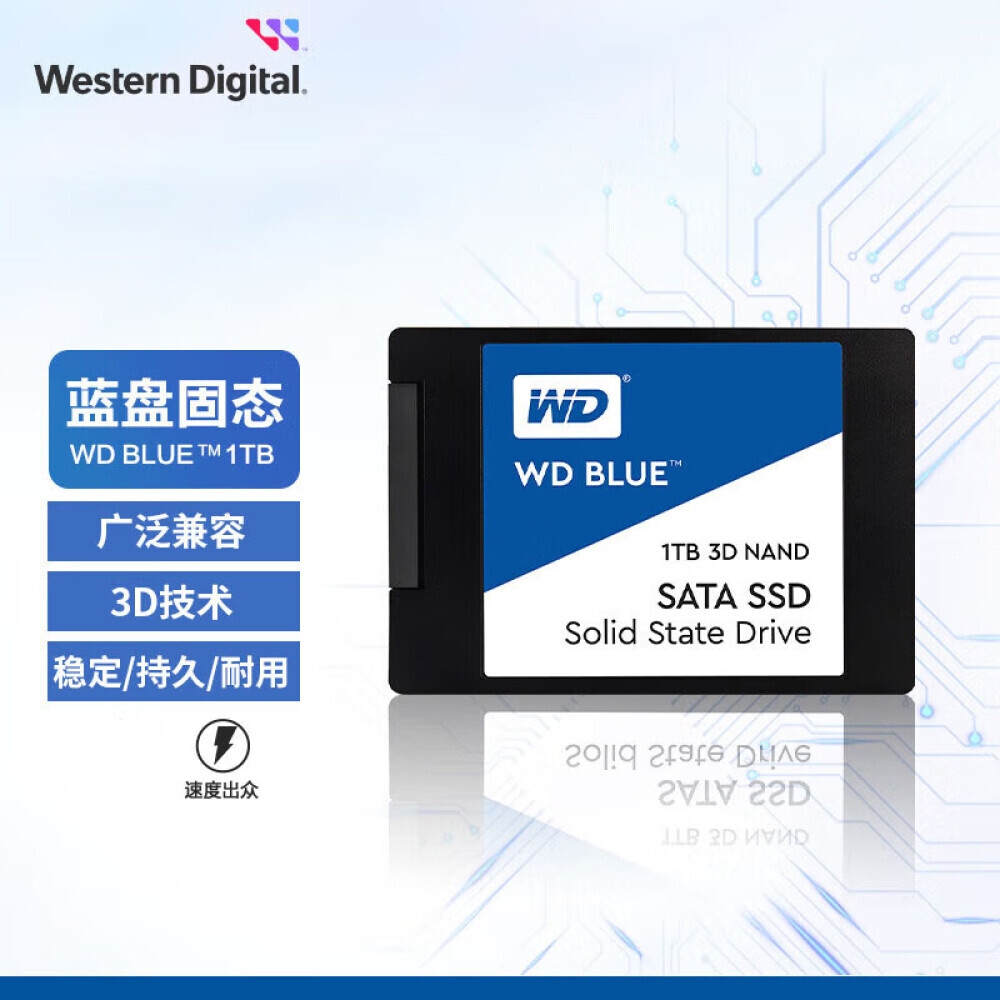 

SSD-накопитель Western Digital 1T Blue