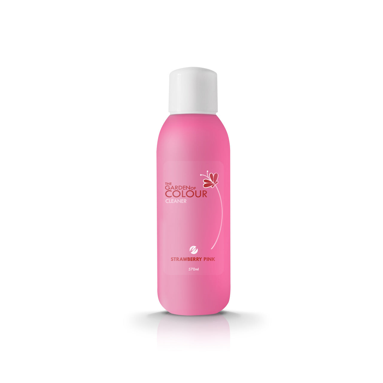 Silcare The Garden of Color Cleaner жидкость для обезжиривания ногтевой пластины Strawberry Pink 570мл жидкость для обезжиривания ногтевой пластины подолджест дегидратор 10 мл