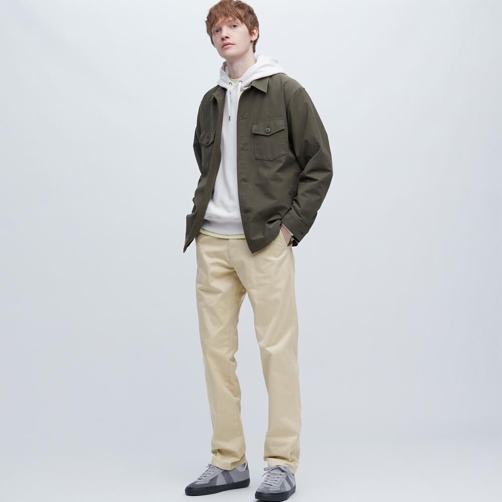 

Брюки повседневные унисекс Uniqlo, бежевый