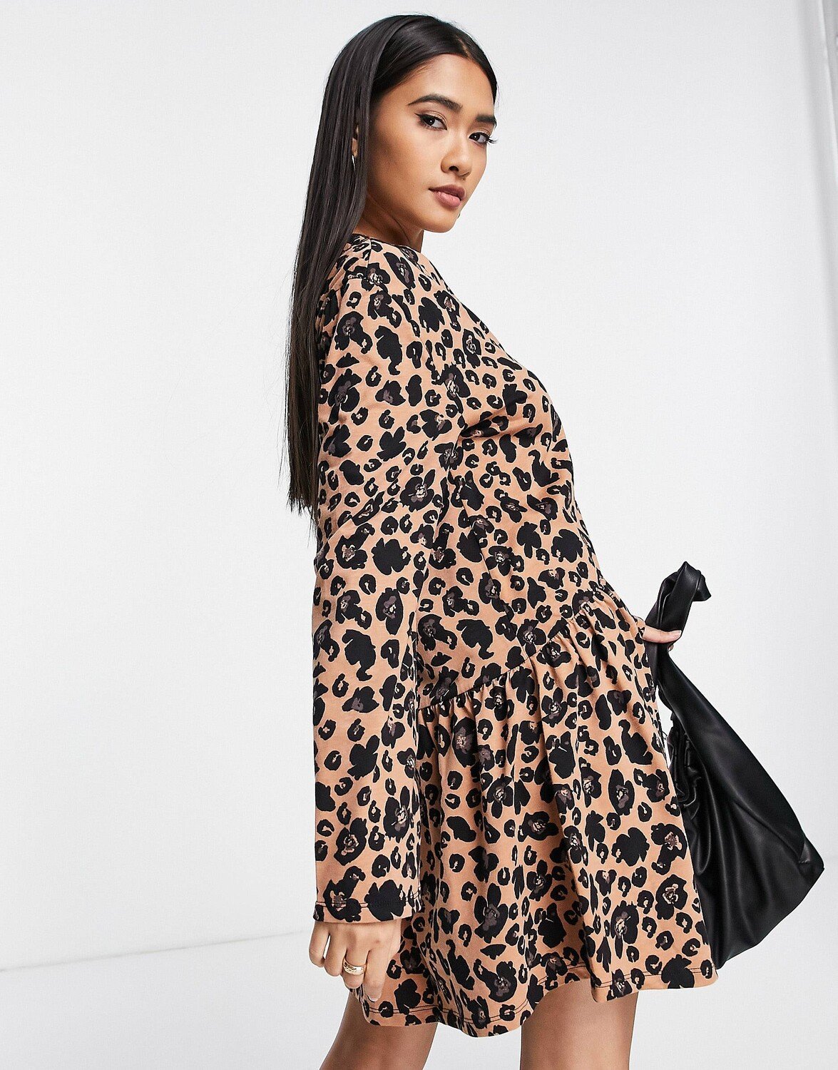 Buy sheer leopard print maxi dress cheap online