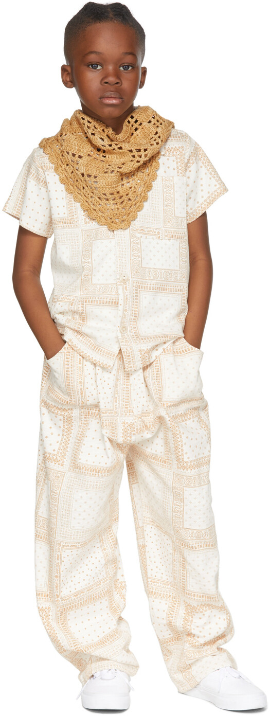 

Детские брюки Off-White Bandana Camp Lounge Misha & Puff