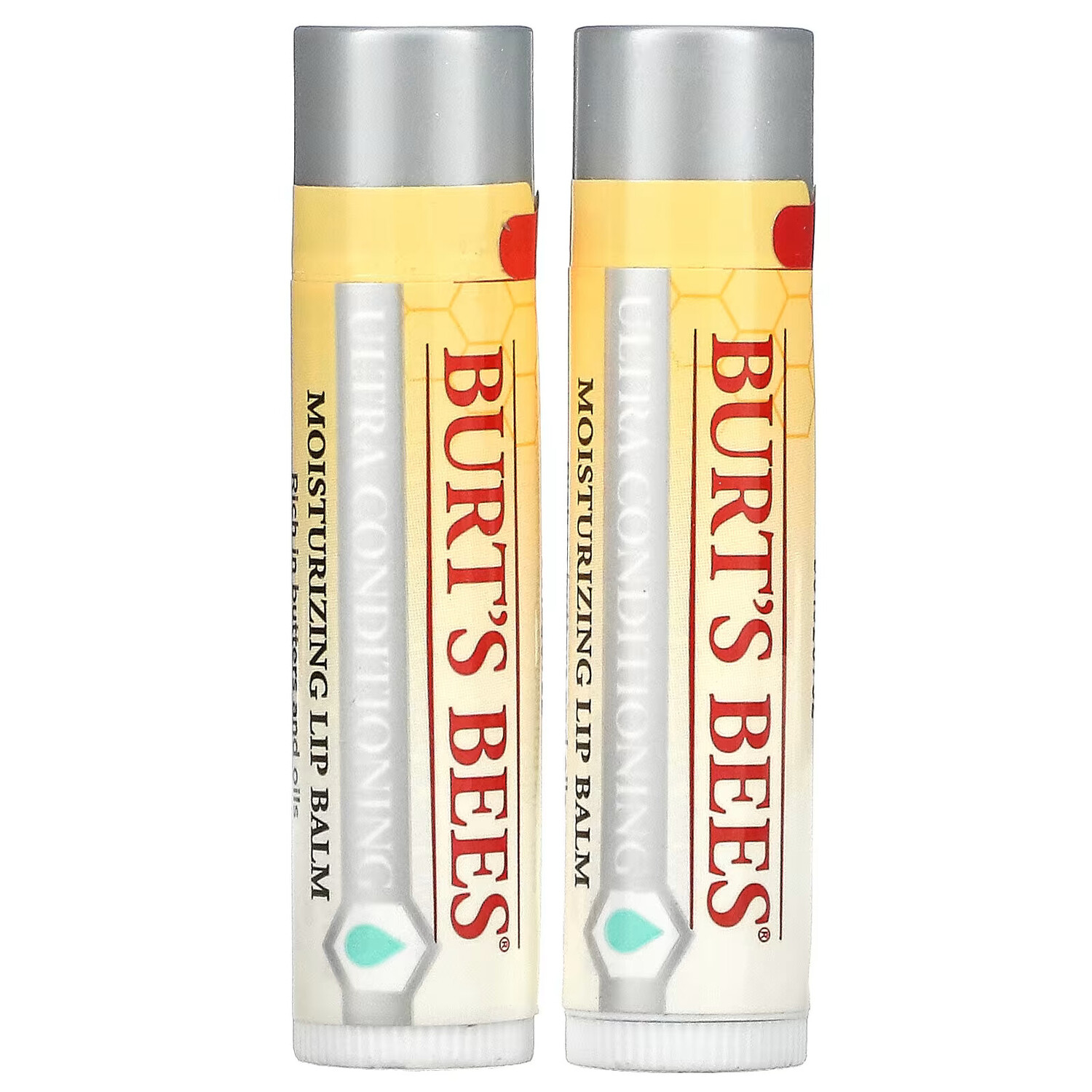 

Увлажняющий бальзам для губ Burt's Bees, 2 штуки в упаковке, 4,25 г