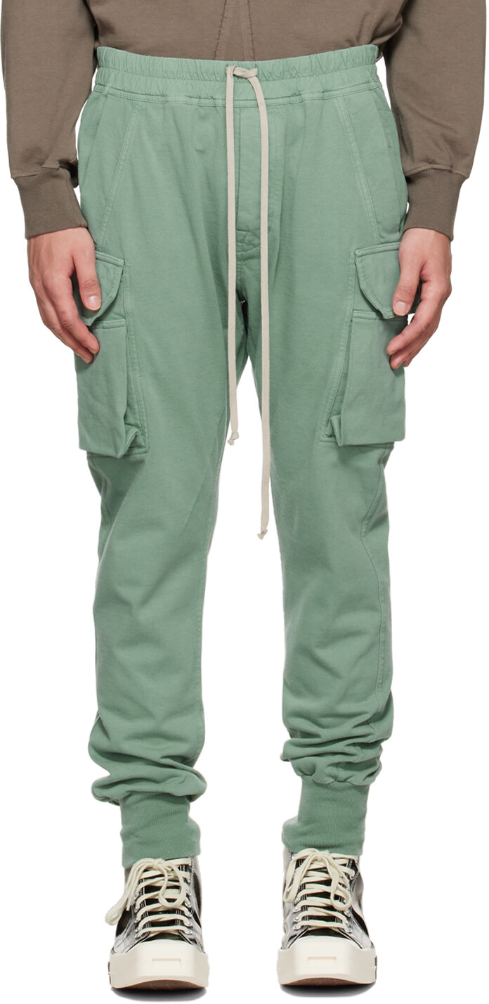 

Синие брюки карго Mastodon Rick Owens Drkshdw