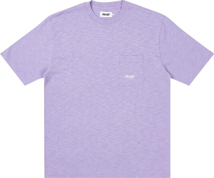 

Футболка Palace Slub Pocket Zig Zag T-Shirt 'Violet', фиолетовый
