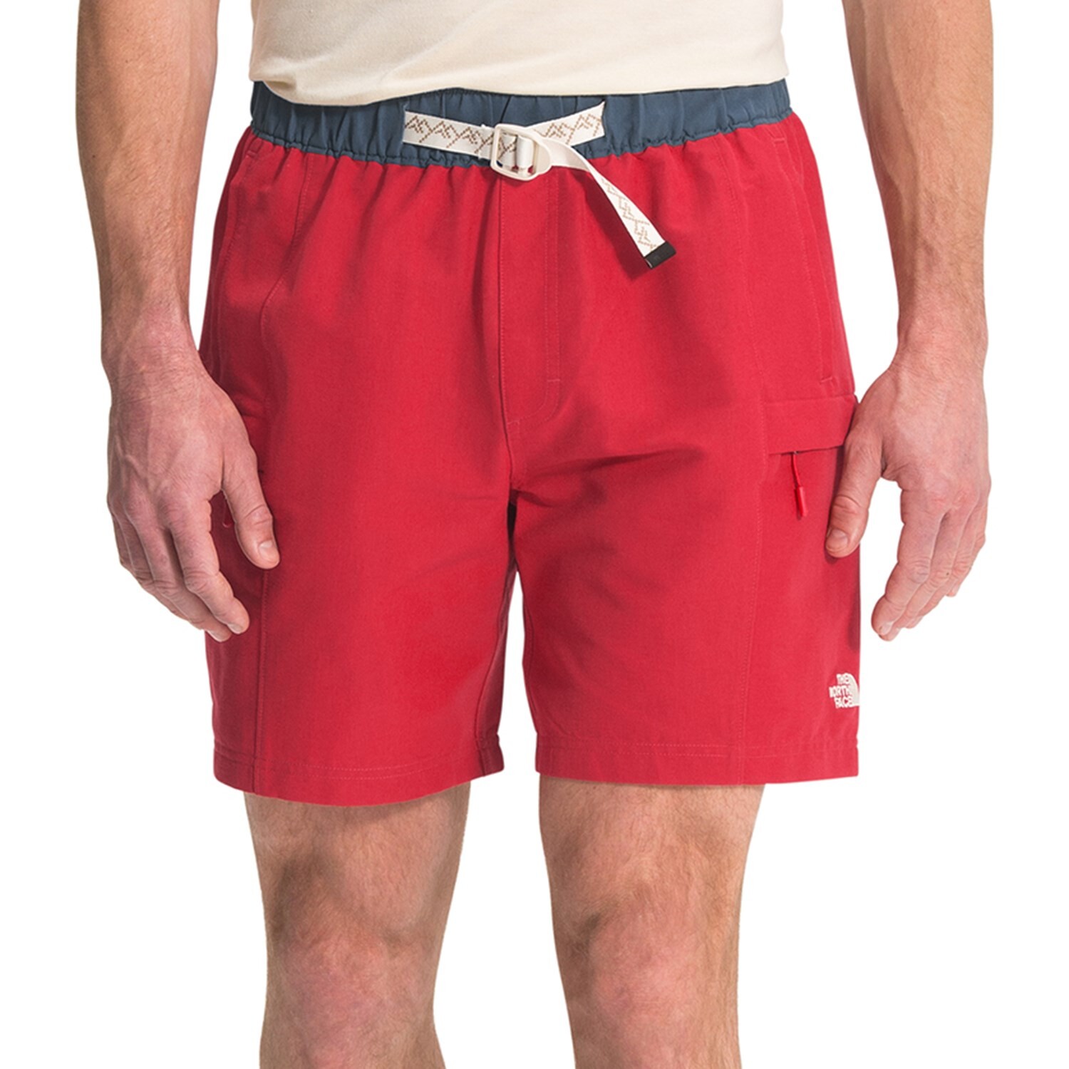 

Шорты The North Face Class V с поясом, красный