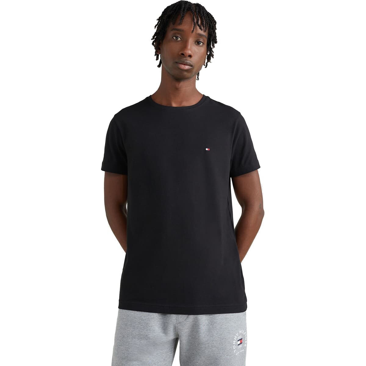 

Футболка Tommy Hilfiger Slim Fit, черный