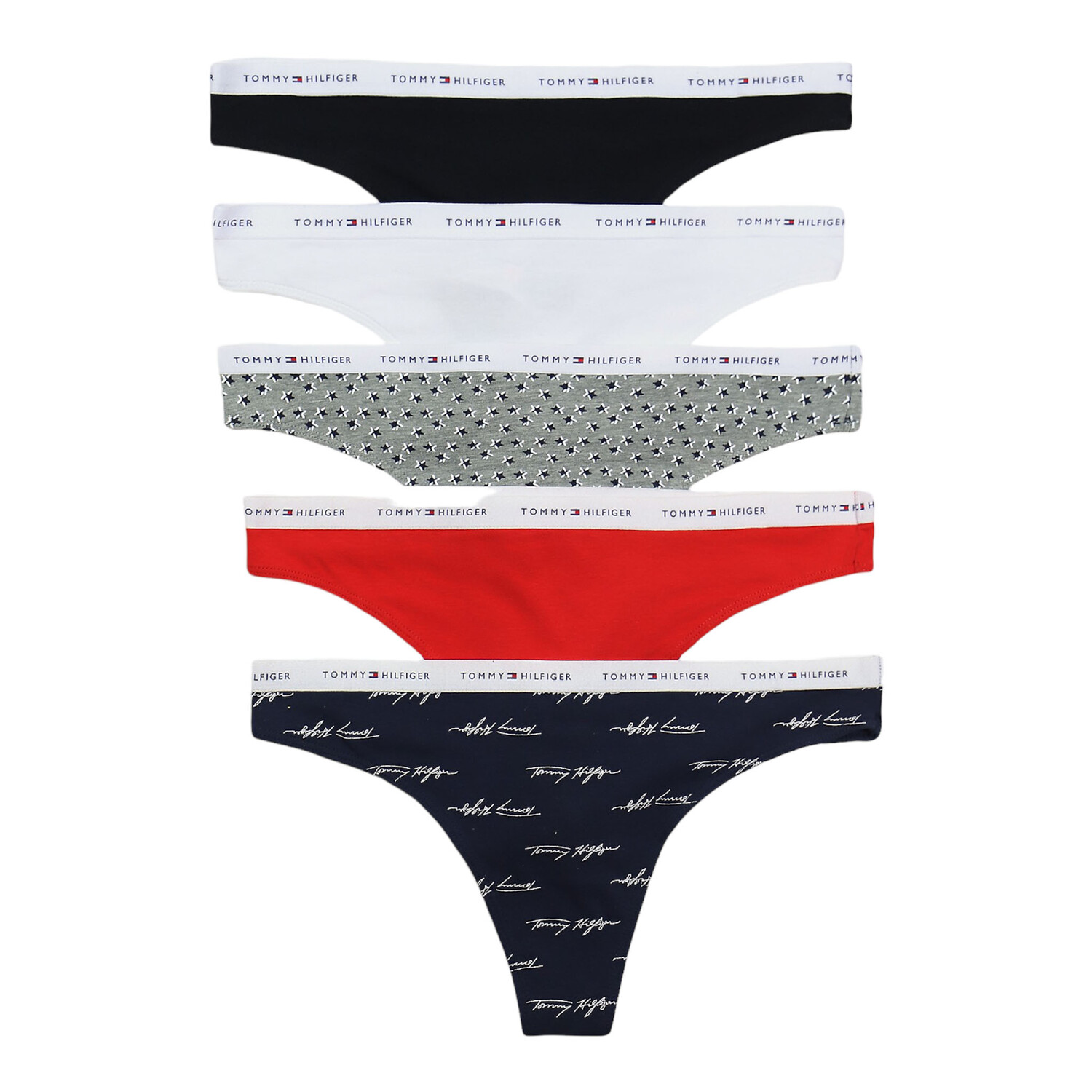 

Набор трусов Tommy Hilfiger Logo Mix, мультиколор