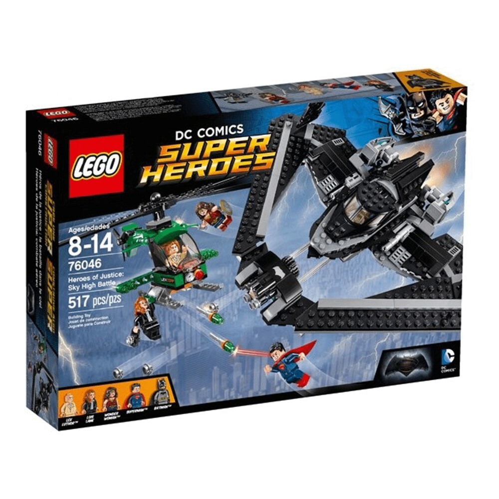 

Конструктор LEGO Super Heroes 76046 Герои правосудия: дуэль в воздухе