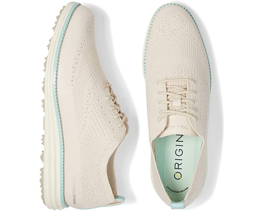 

Оксфорды Originalgrand Stitchlite Wing Oxford Golf Cole Haan, портовый туман