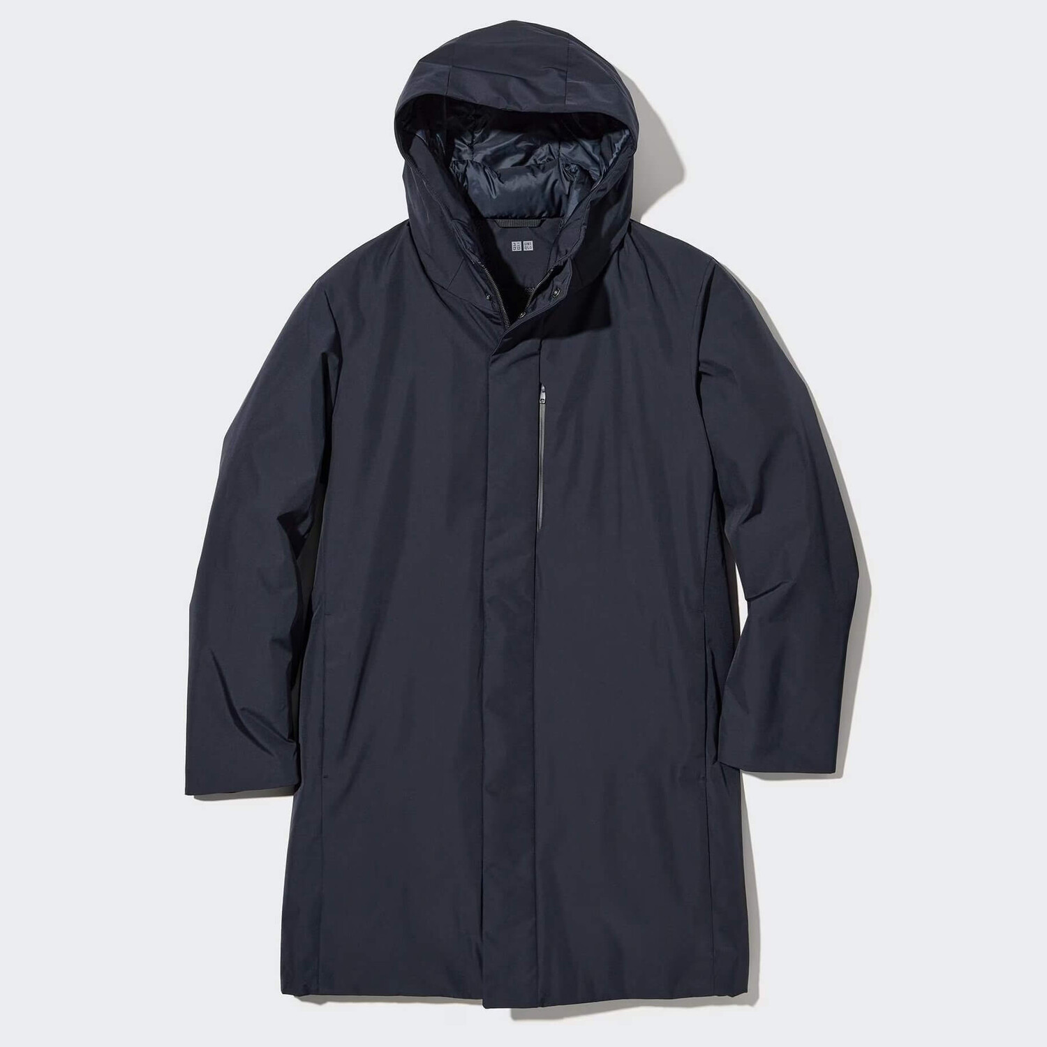 

Гибридное пуховое пальто Uniqlo, синий