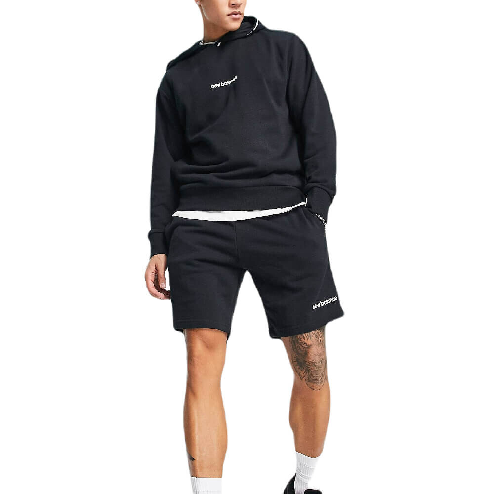 

Шорты New Balance Linear Logo, черный