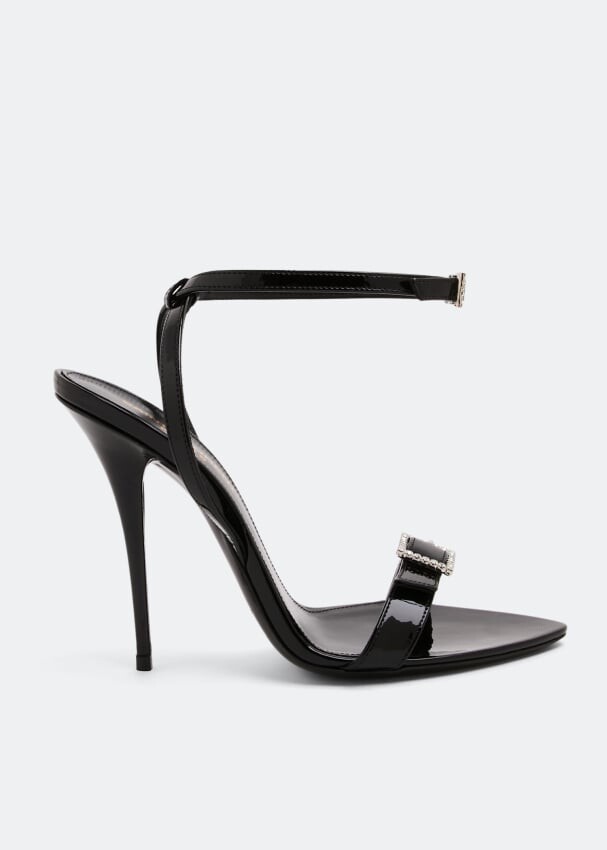

Сандалии SAINT LAURENT Claude sandals, черный