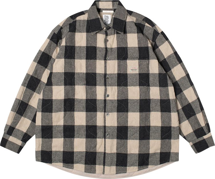 

Куртка Stussy x Our Legacy Work Shop Borrowed Jacket 'Grey/Beige Check', разноцветный