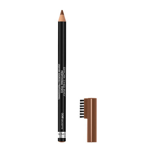 

Rimmel Карандаш для бровей Brow This Way Professional с кисточкой 006 Брюнетка