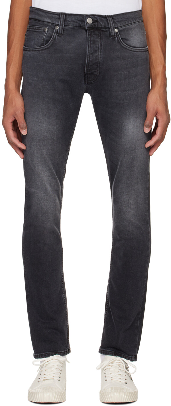 

Серые джинсы Grim Tim Tim Nudie Jeans