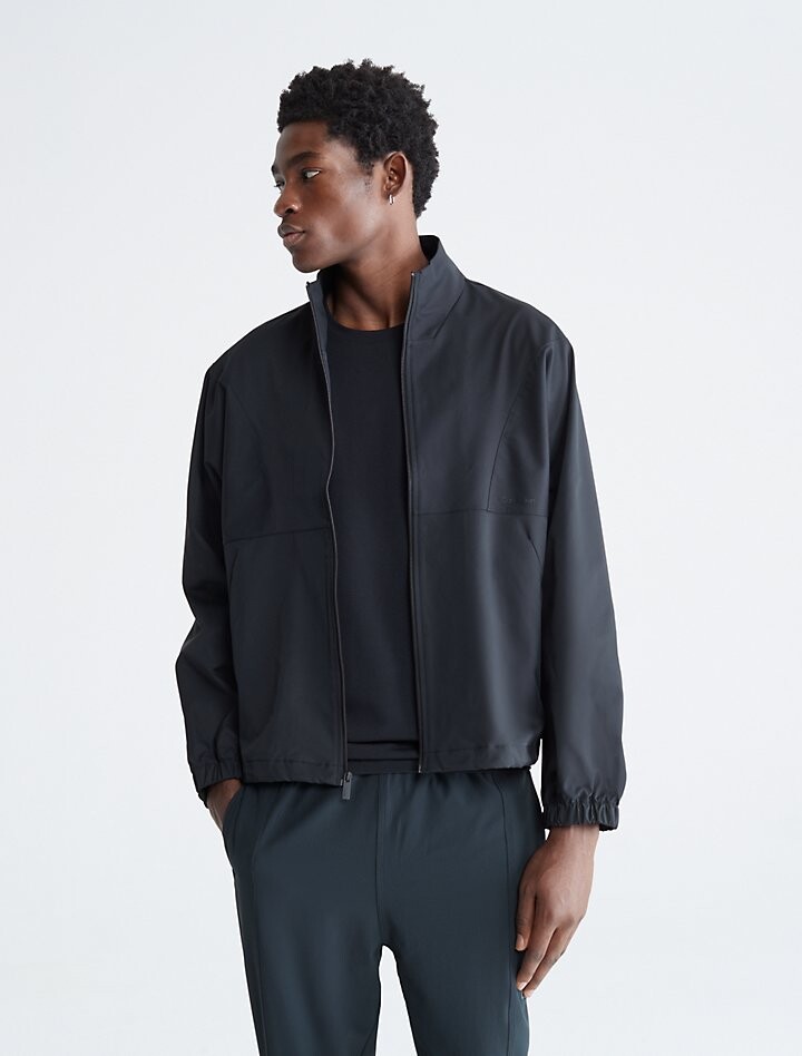 

Куртка свободного кроя с воротником-стойкой Calvin Klein Athletic Calvin Klein, черный