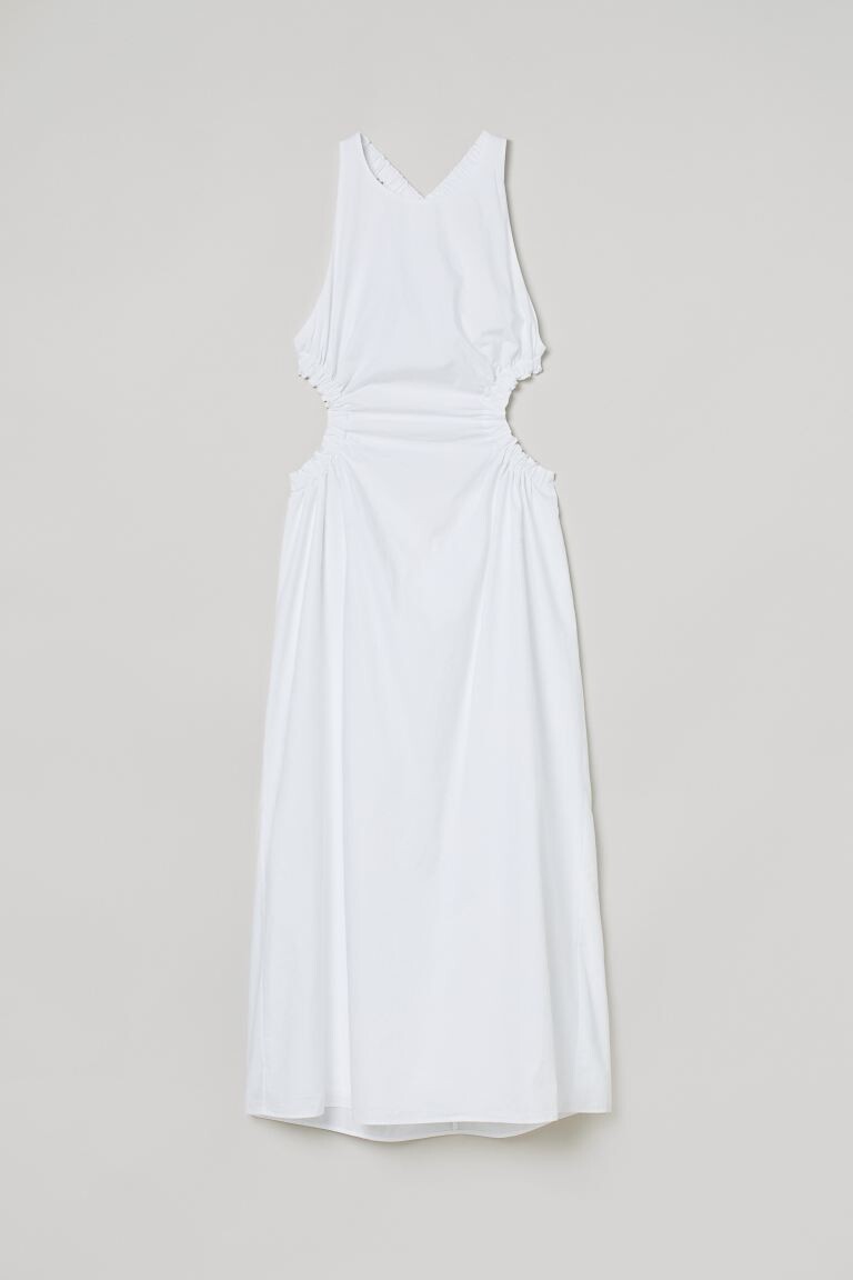

Платье с вырезами H&M, белый