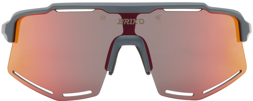 

Серые солнцезащитные очки Retrosuperfuture Edition Komi Briko