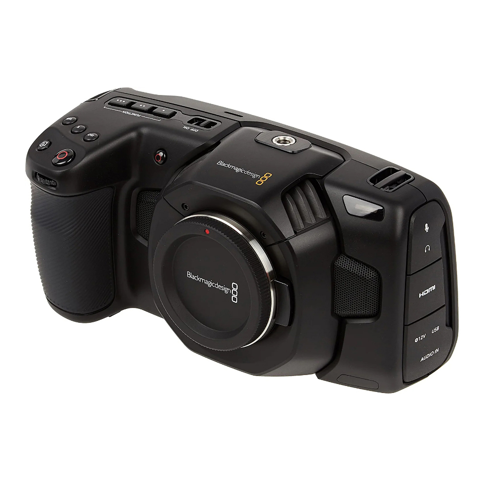 Видеокамера Blackmagic Design Pocket Cinema Camera 4K, черный видеокамера blackmagic design pocket cinema camera 6k g2 черный