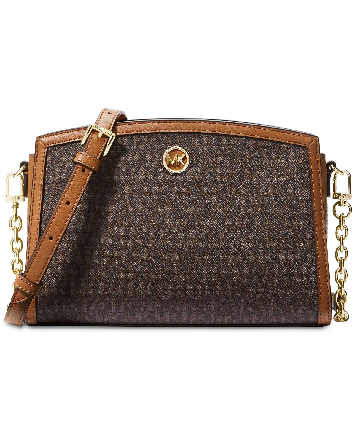 

Фирменная большая сумка через плечо chantal east west Michael Kors, мульти